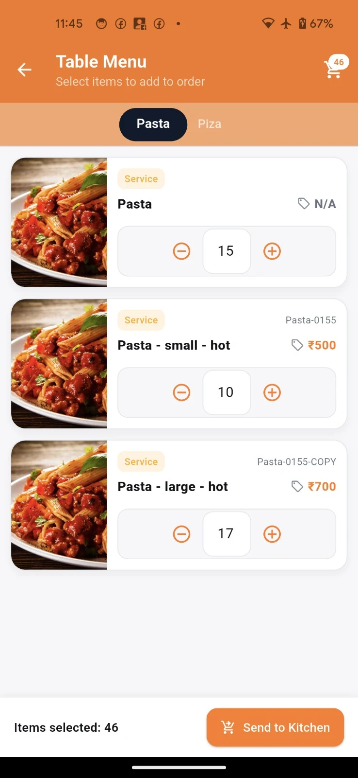 Table Time Waiter App